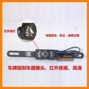 车牌式后视摄像头