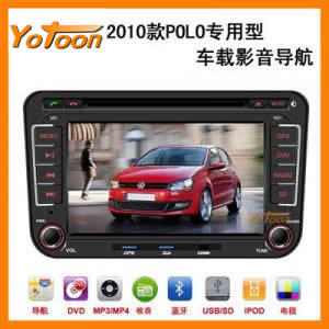 大众2010款POLO专用车载影音GPS导航仪