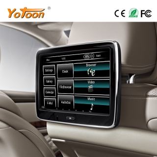 10.1 inch Car Headrest Monitor Android Entertainment System